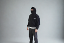 Alone baggy hoodie black